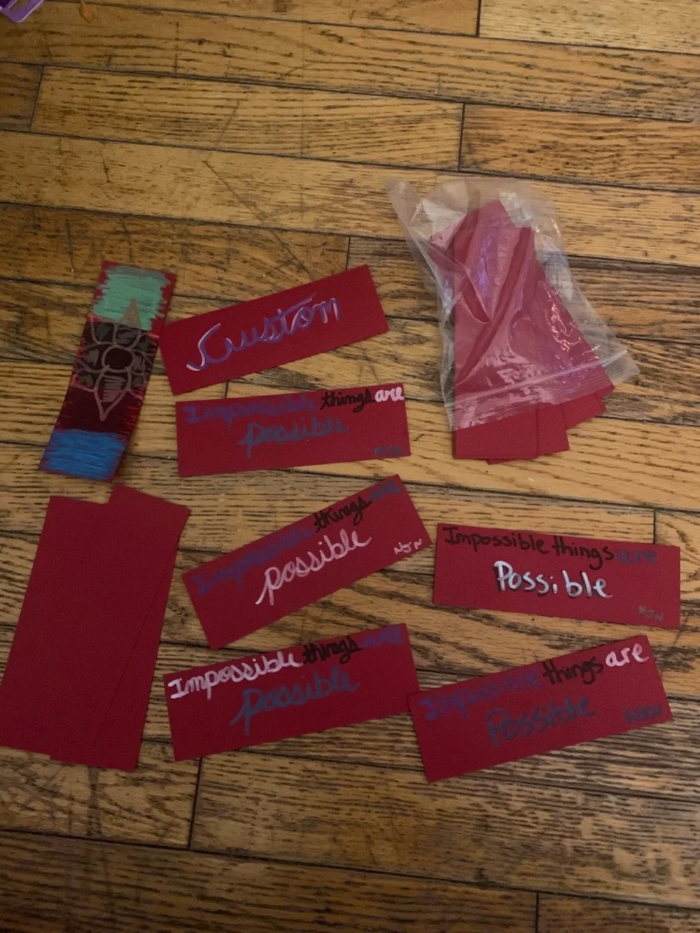 Customize bookmarks art by me 2 for 10 - Picture 9 of 9